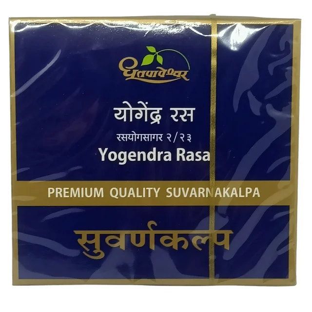 Shree Dhootapapeshwar Dhootapapeshwar Yogendar Ras (Premium) (10tab) - 10 Tablets