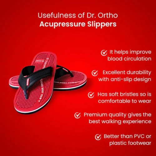 Dr. Ortho Acupressure Slippers UK7 - UK 7 (265mm)