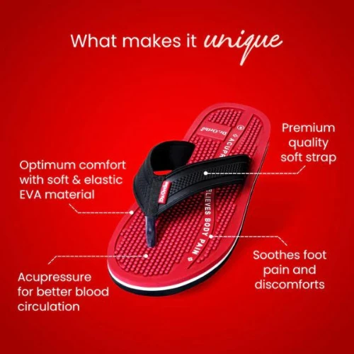 Dr. Ortho Acupressure Slippers UK7 - UK 7 (265mm)