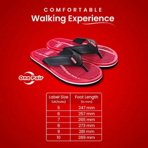 Dr. Ortho Acupressure Slippers UK7 - UK 7 (265mm)
