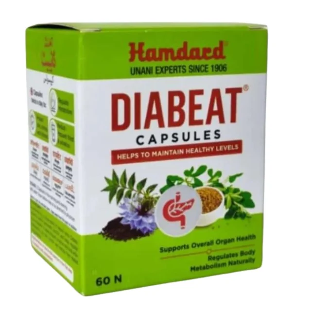 Hamdard Laboratories India Hamdard Diabeat Capsules (60caps)