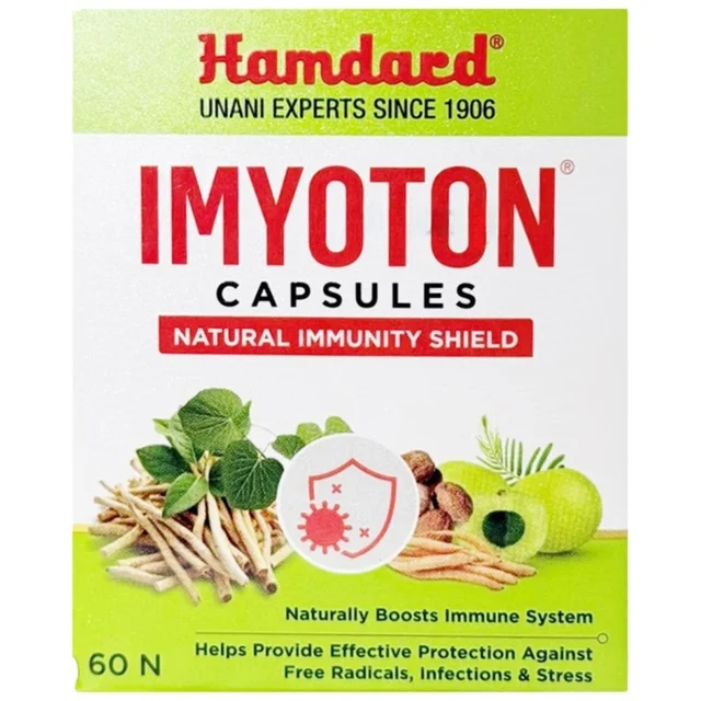Hamdard Laboratories India Hamdard Imyoton Capsule (60caps)