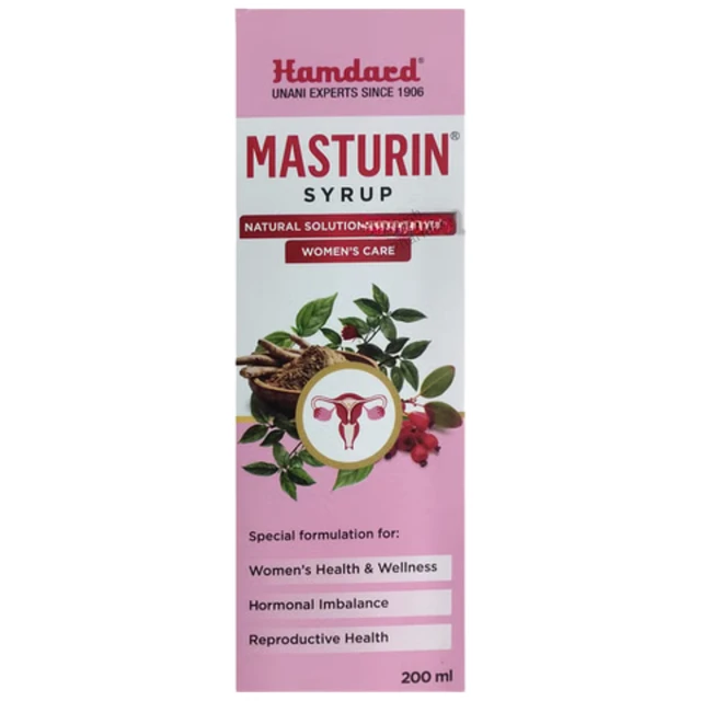 Hamdard Laboratories India Hamdard Masturin Syrup (200ml)