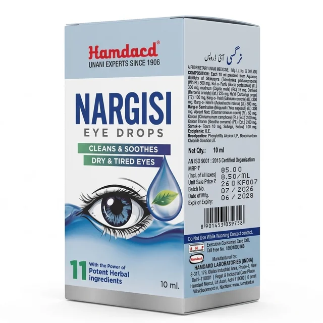 Hamdard Nargisi Eye Drops (10ml)