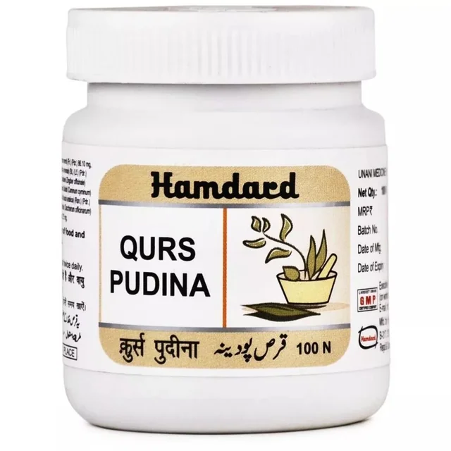 Hamdard Qurs Pudina (100tab)