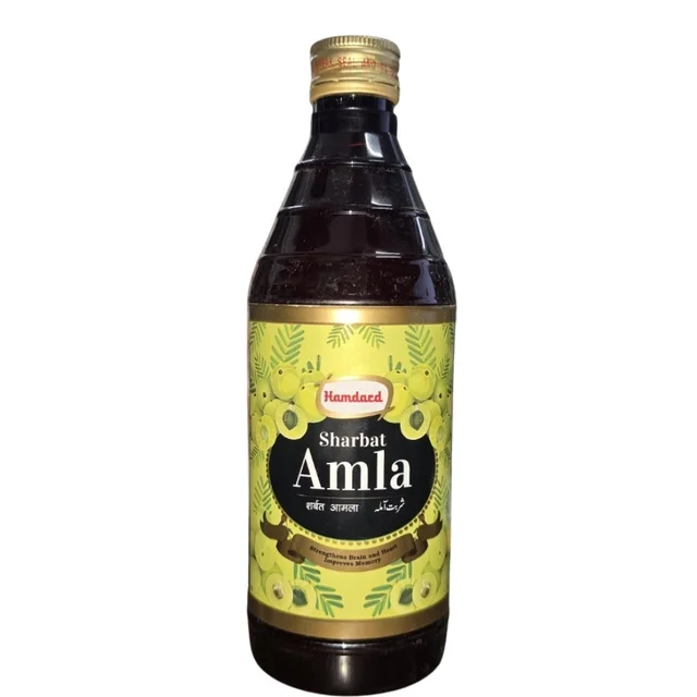 Hamdard Laboratories India Hamdard Sharbat Amla (500ml) - 500 ml