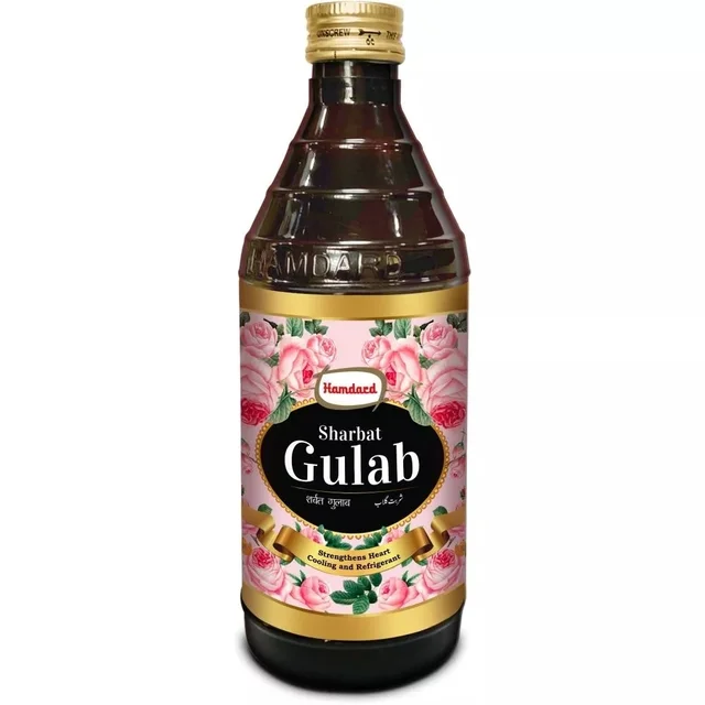 Hamdard Laboratories India Hamdard Sharbat Gulab (500ml)