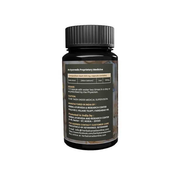 Herbal Canada Garlic Capsules (60Caps)