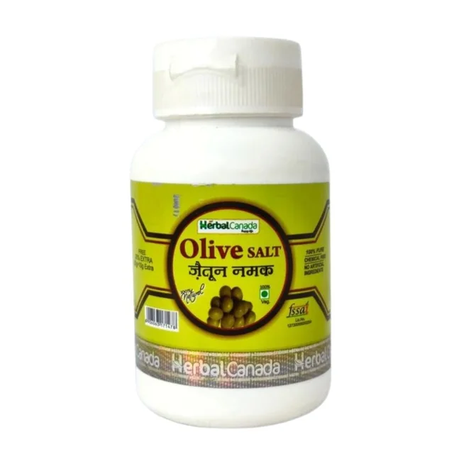Herbal Canada Olive Salt (जैतून का नमक) (60gm)