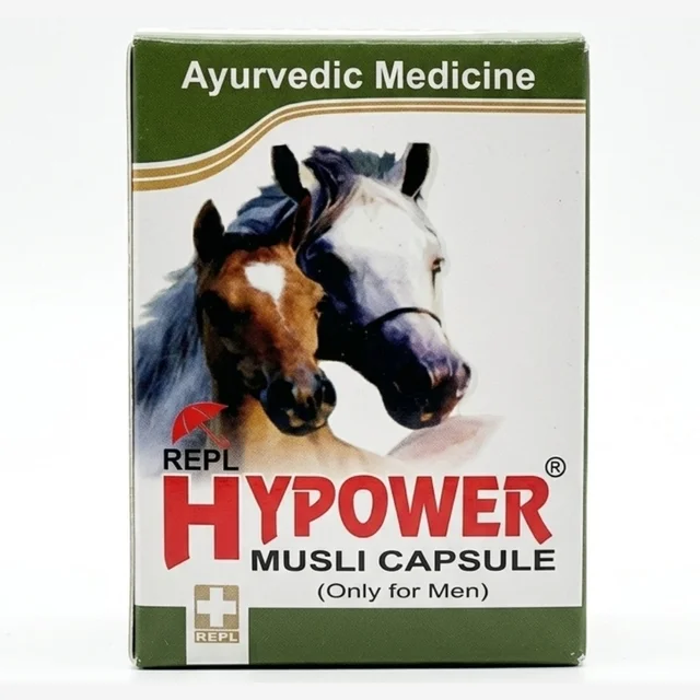 REPL (Renovision Exports Pvt Ltd) Hy Power Musli Capsule (30caps) - 30 Capsules