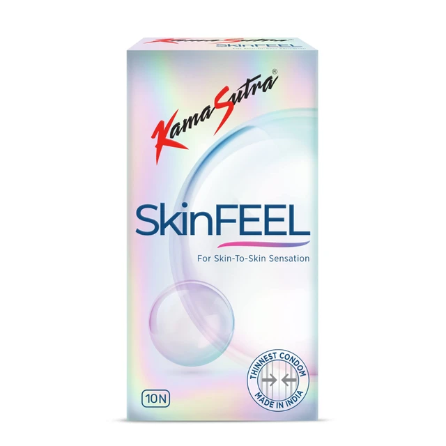 Kamasutra Skinfeel Condoms 10's - Strawberry