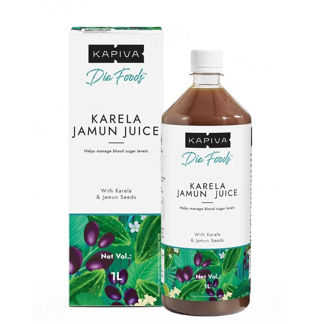 Kapiva Ayurveda Karela Jamun Juice (1liter)