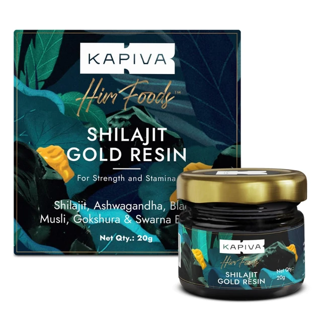 Kapiva Shilajit/Shilajeet Gold Resin (20gm)