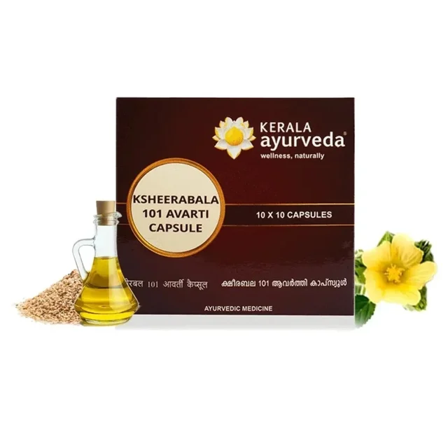 Kerala Ayurveda Limited Kerala Ayurveda Ksheerabala 101 Avarti Capsule (100caps)