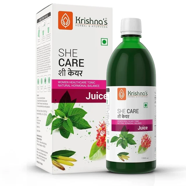 Krishna's Herbal & Ayurveda Krishna She Care Juice (1000ml) - 1 Liter