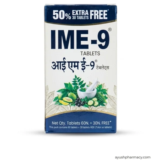 Kudos Laboratories India Ltd Kudos IME-9 (60tab) + 30 Tab Free - 60 + 30 = 90 Tablets