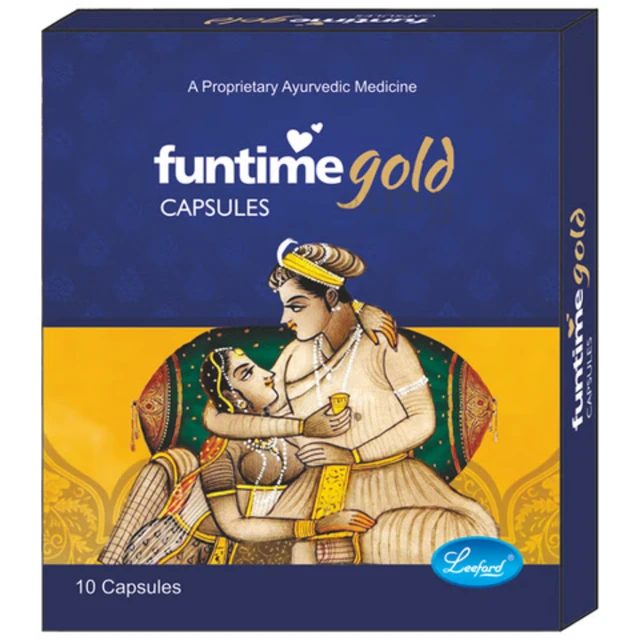 Leeford Healthcare Ltd Leeford Funtime Gold Capsule for Men (10caps)