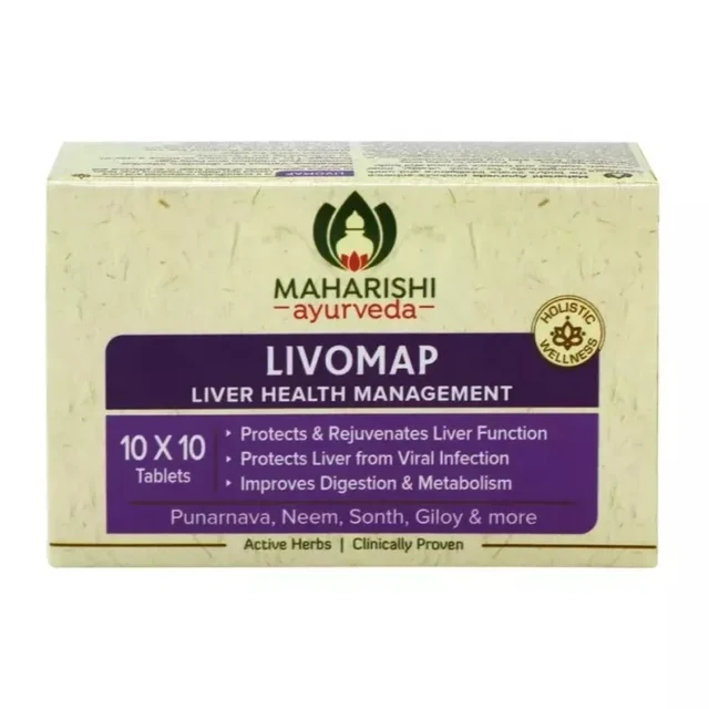 Maharishi Ayurveda Maharishi Ayurved Livomap Tablets (100tab)