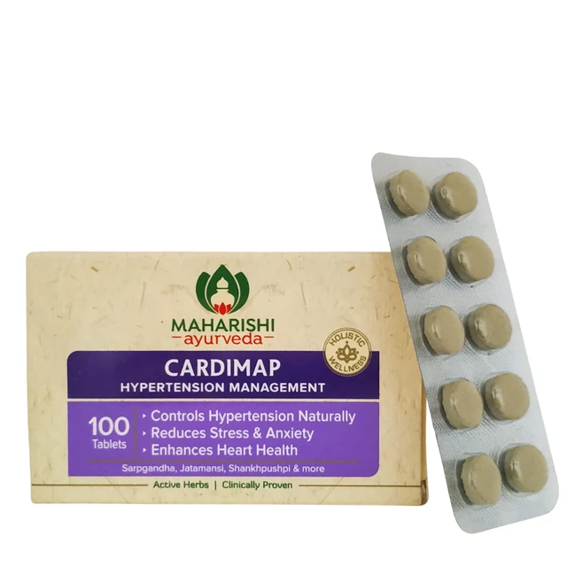 Maharishi Ayurveda Products Pvt Ltd Maharishi Ayurveda Cardimap Tablets (100tab)