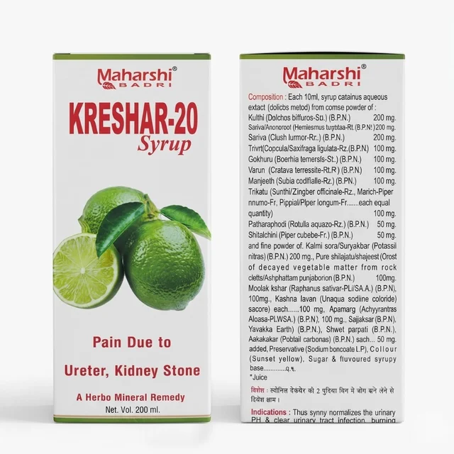 Maharshi Badri Pharmaceuticals Pvt. Ltd. Maharshi Badri Kreshar-20 Syrup (200ml)