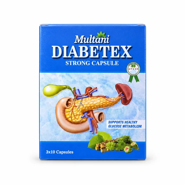 Multani Diabetex Strong Capsules (30caps) - 30 Capsules