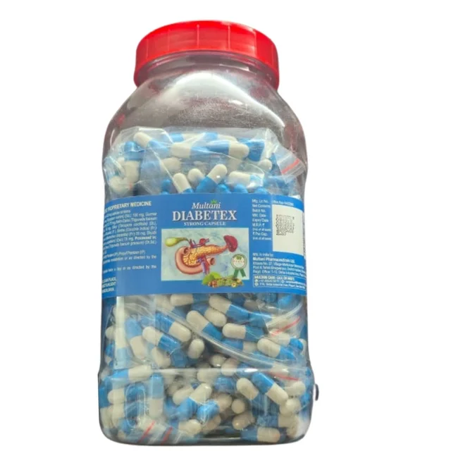 Multani Diabetex Strong Capsules (1000caps)