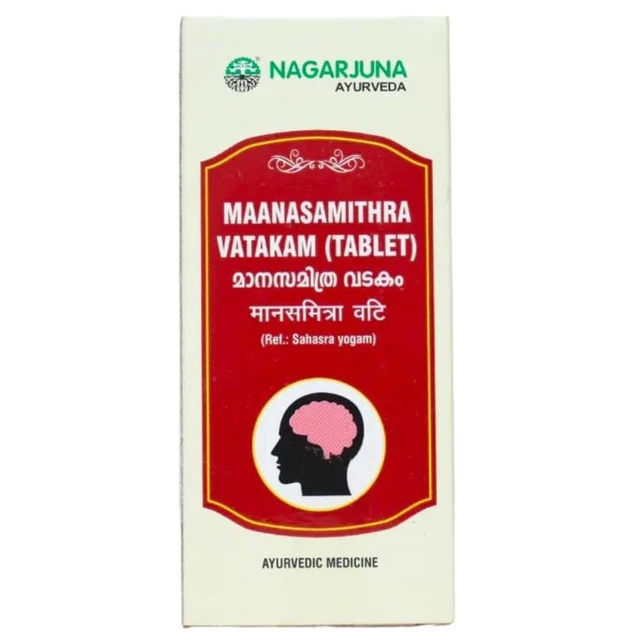 Nagarjuna Ayurvedic Group Kerala Nagarjuna Manasamithra Vatakam Tablet (50tab)