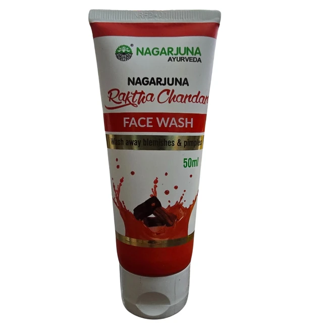 Nagarjuna Ayurvedic Group Kerala Nagarjuna Raktha Chandan Face Wash (50ml)