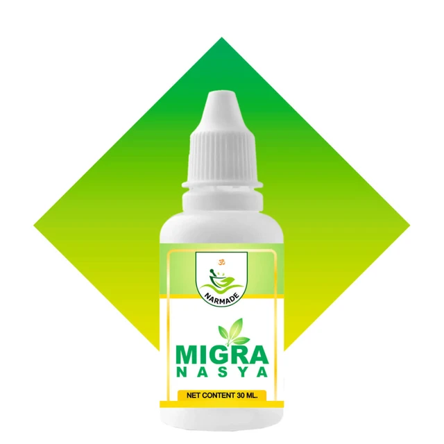 Narmade Ayurvedam Migra Nasya (30ml) For Migraine