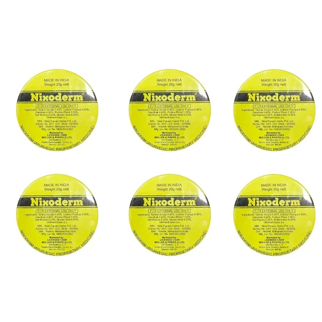 Nixoderm Ointment (20gm) (pack of 6)