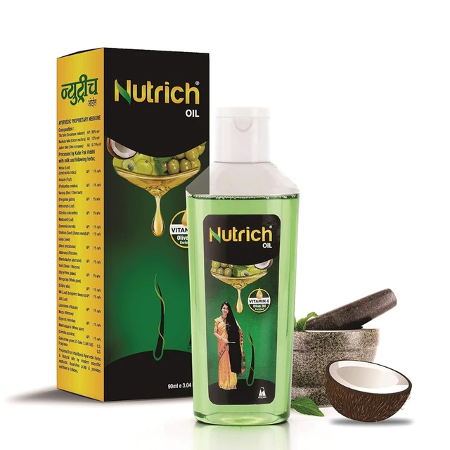 Ayulabs Pvt Ltd Ayulabs Nutrich Ayurvedic Hair Oil (90ml)