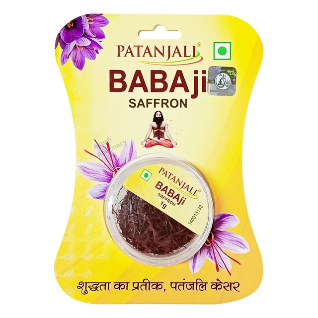 Patanjali Divya Pharmacy Patanjali Babaji Saffron (Kesar) (1gm)