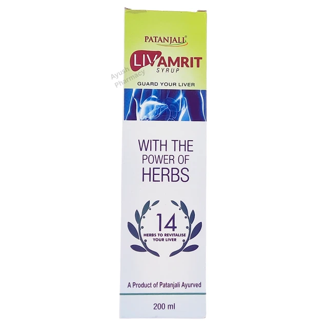 Patanjali Divya Pharmacy Patanjali Livamrit Syrup (200ml)