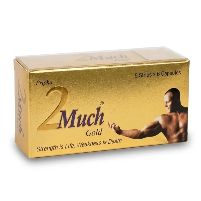 Prince Pharma 2 Much Gold Capsule (30Caps) -