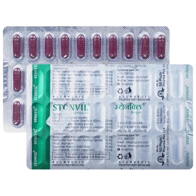 S G Phyto Pharma Pvt Ltd S G Phyto Stonvil Capsule (30caps)