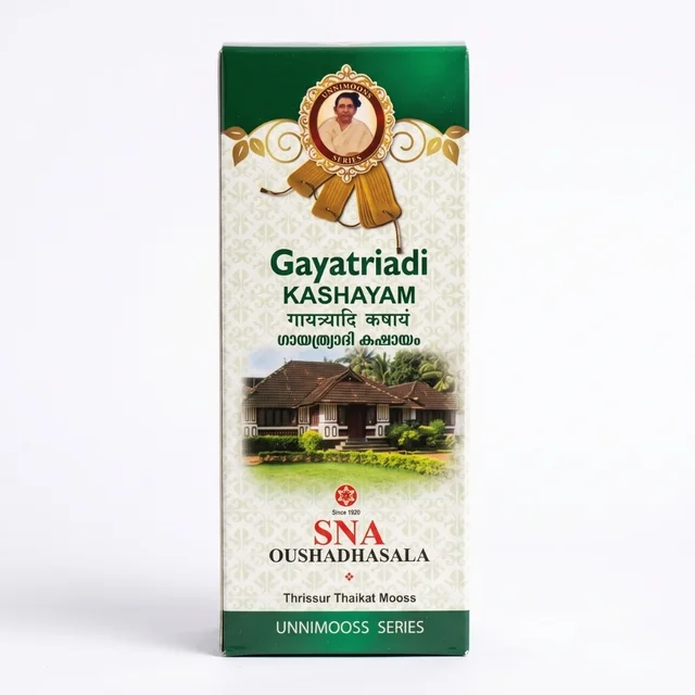 SNA OUSHADHASALA PVT. LTD. SNA Gayatriadi Kashayam (200ml)