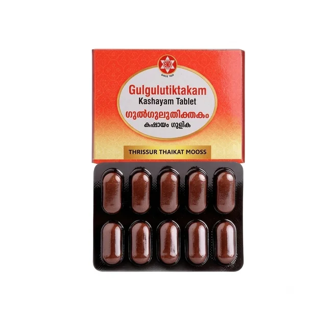 SNA OUSHADHASALA PVT. LTD. SNA Gulugulutiktakam Kashayam Tablets (100teb)