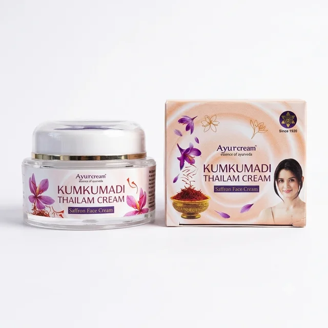 SNA OUSHADHASALA PVT. LTD. SNA Kumkumadi Thailam Cream (25gm)