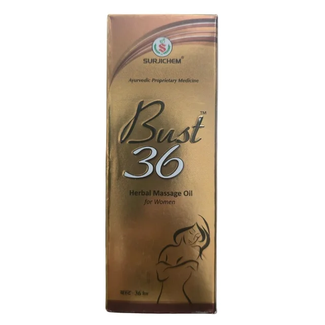 Surjichem Herbs India Surjichem Bust 36 Herbal Massage Oil (100ml)