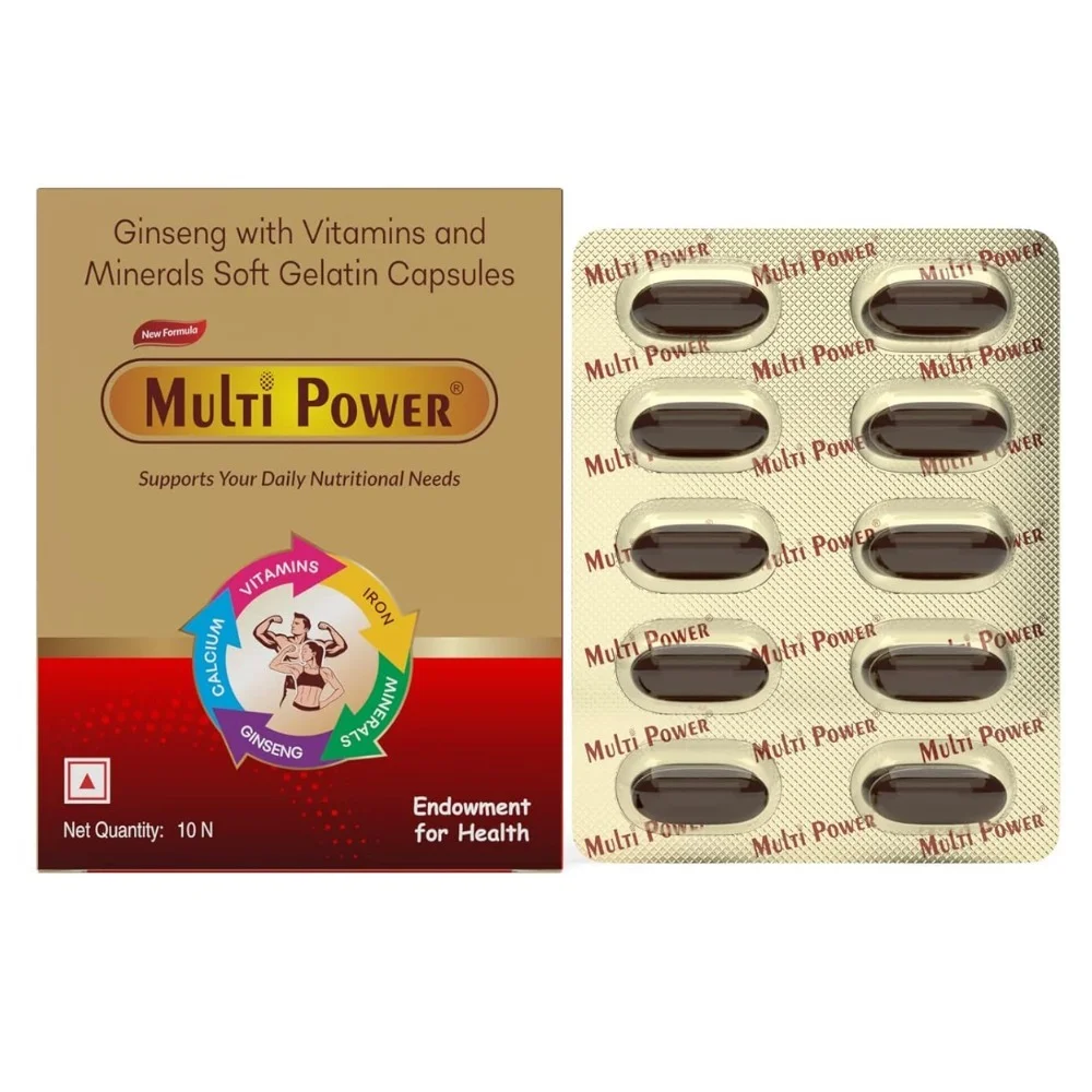 Torque Multi Power Daily Multivitamin & Multimineral with Ginseng with ...