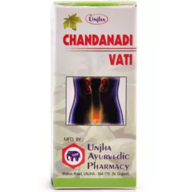 Unjha Ayurvedic Pharmacy Unjha Chandanadi Vati (40tab)
