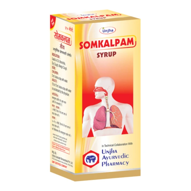 Unjha Ayurvedic pharmacy Unjha Somkalpam Syrup (200ml)