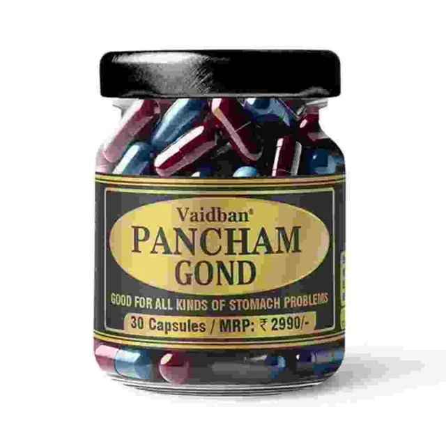 Vaidban Ayurvedic Bhawan Vaidban Pancham Gond (30 Capsule)