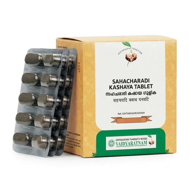 Vaidyaratnam Oushadhasala Pvt. Ltd. Vaidyaratnam Sahacharadi Kashaya Gulika (100tab)