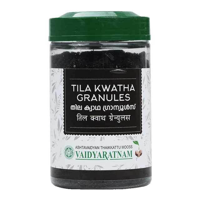 Vaidyaratnam Oushadhasala Pvt. Ltd. Vaidyaratnam Tila Kwatham Granules (250gm)
