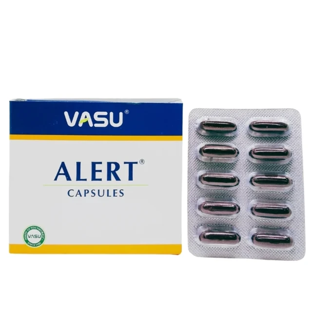 Vasu Healthcare Vasu Alert Capsule (30Caps) - 30 Capsules