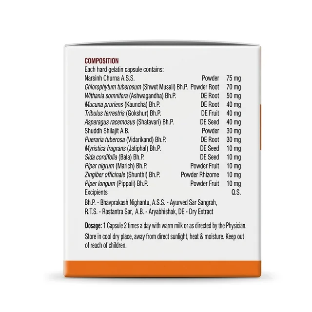 VASU Healthcare Pvt Ltd Vasu Spark Capsules (60caps)