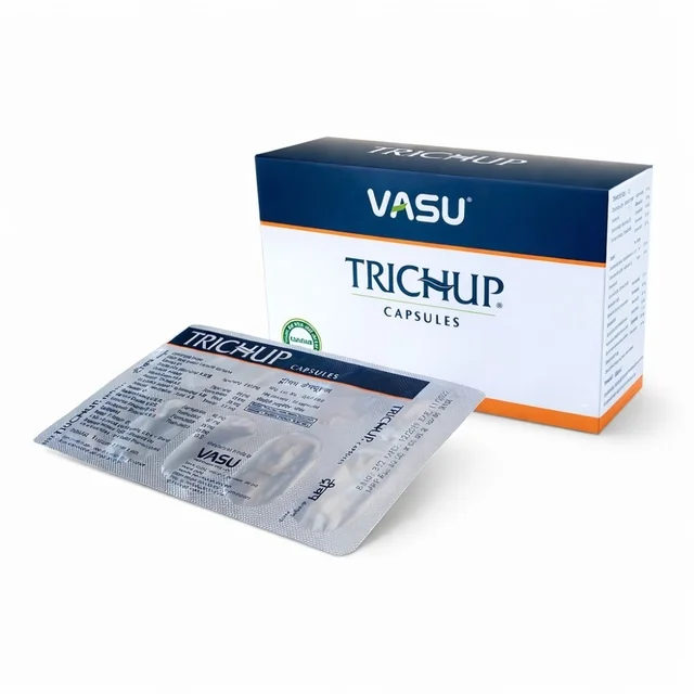 Vasu Healthcare Vasu Trichup Capsule (100Caps) - 100 Capsules