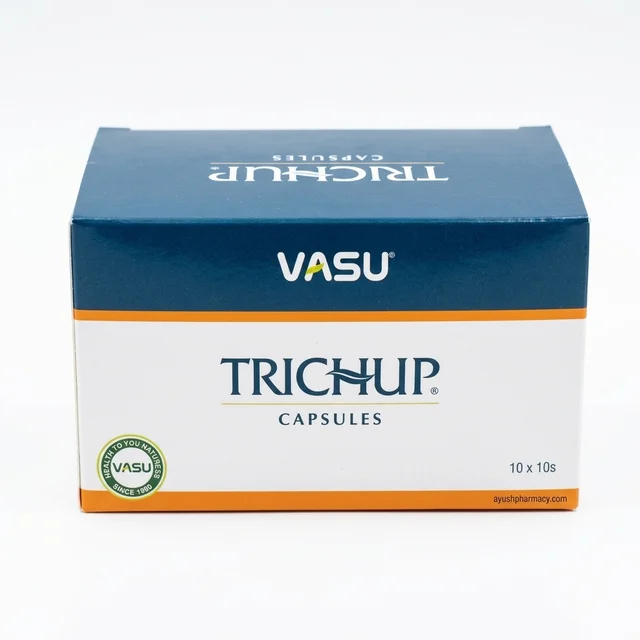 Vasu Healthcare Vasu Trichup Capsule (100Caps) - 100 Capsules