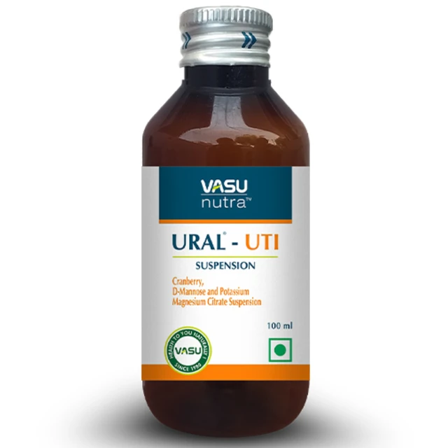 VASU Healthcare Pvt Ltd Vasu URAL-UTI Suspension (100ml)